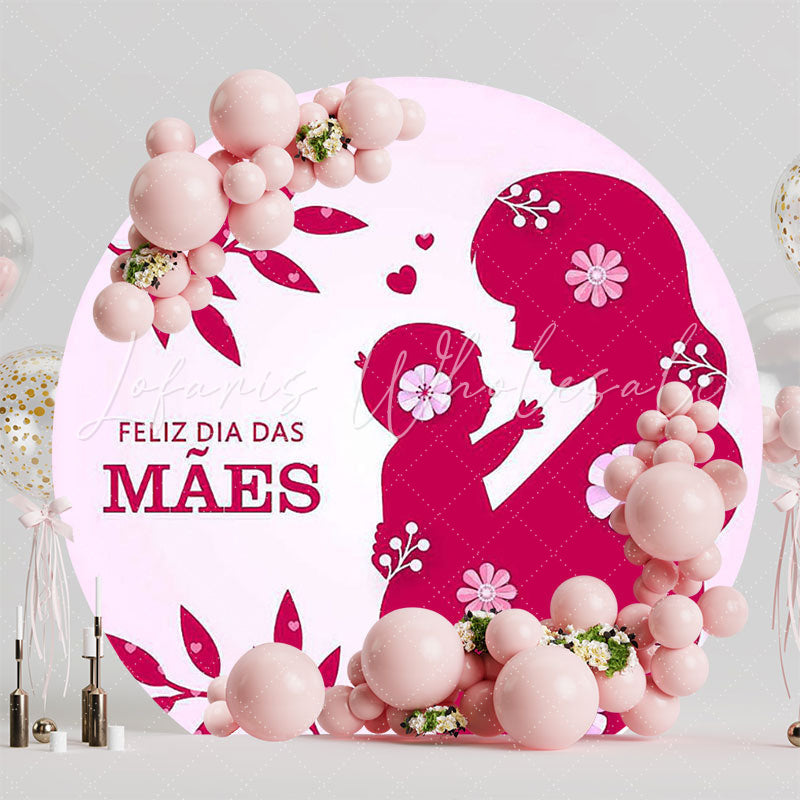 Mothers Day Round Backdrop for Special Celebration