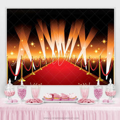 Lofaris Movie Premiere Award Ceremony Birthday Party Backdrop