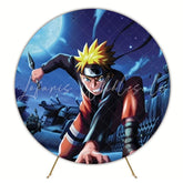 Naruto Shippuden Ninja Round Backdrop For Anime Fan Gatherings
