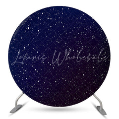 Lofaris Night Sky Sparkling Stars Happy Birthday Backdrop