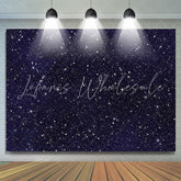Lofaris Night Sky Star Universe Space Theme Birthday Backdrop