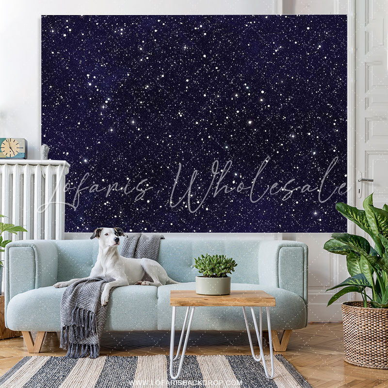 Lofaris Night Sky Star Universe Space Theme Birthday Backdrop