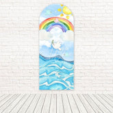 Noahs Ark Sea Rainbow Promise Arch Backdrop For Sacred Children Day