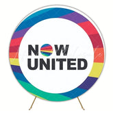 Now United Music Theme Round Backdrop For Fan Celebrations