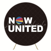 Now United Pop Music Round Backdrop For Fan Party Celebration