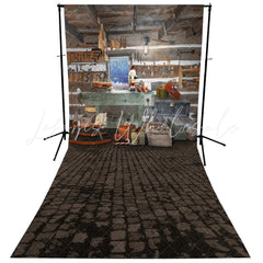 Lofaris Nutcracker Brick Ground Room Backdrop For Photo