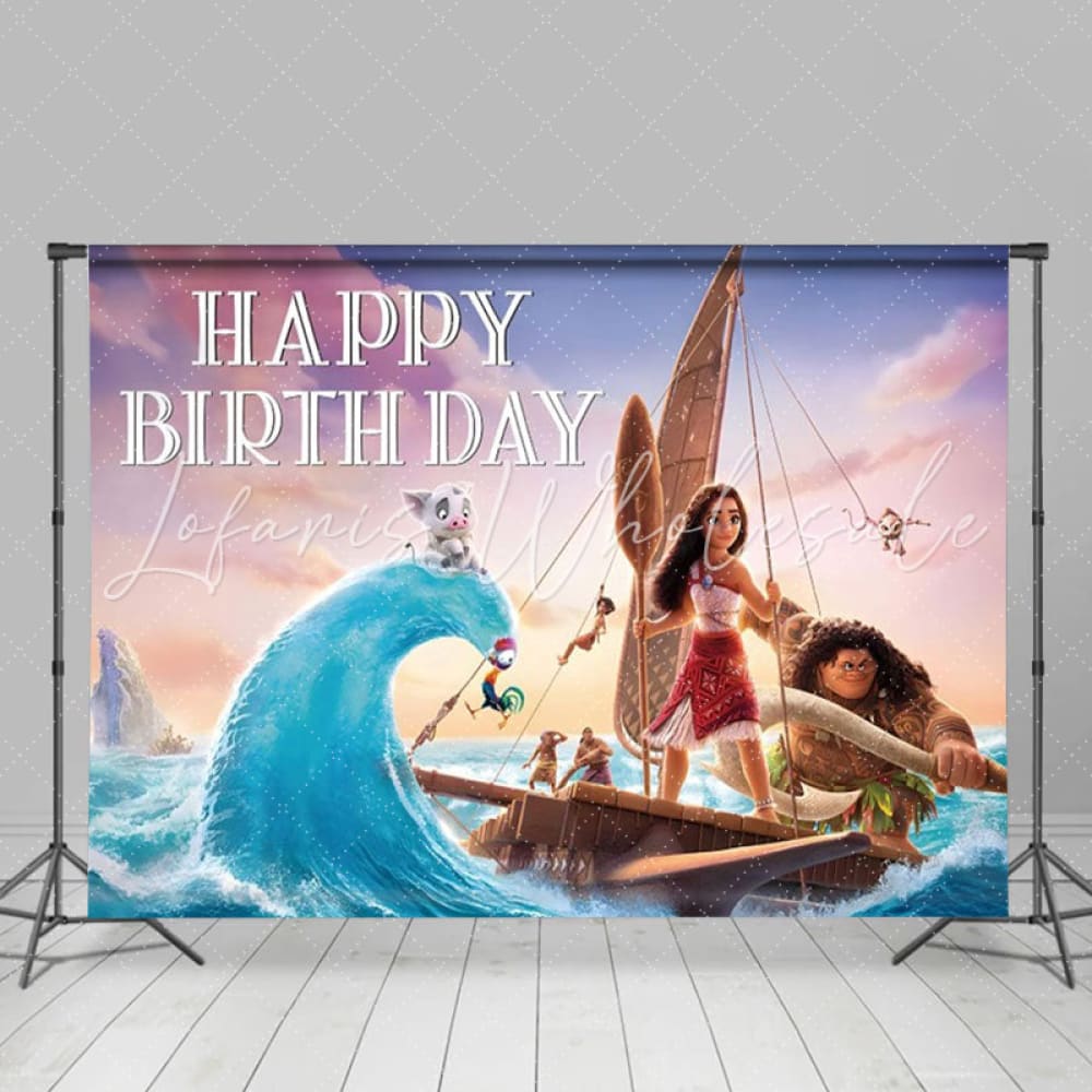 Ocean Magic Backdrop for Princess Birthday Party