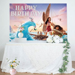 Ocean Magic Backdrop for Princess Birthday Party