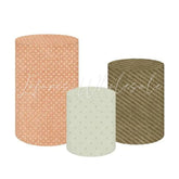 Orange Green Bright Themed Cover Cylinders Kit