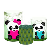 Panda Forest Adventure Cover Cylinders Kit