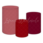 Pink and Red Love Story Themed Cover Cylinders Kit