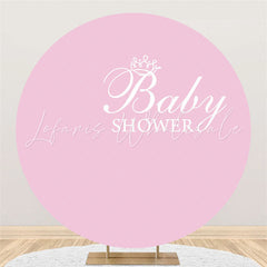 Lofaris Pure Pink Backdrop For Girls Baby Shower Party Banner