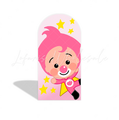 Pink circus arch Birthday Party Arch Backdrop Wall Cloth Cover