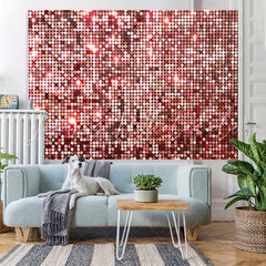 Lofaris Pink Glitter Bokeh Spot Birthday Backdrop For Girl