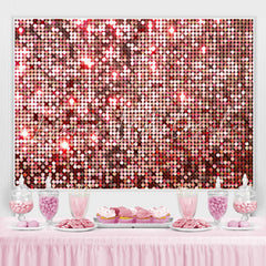 Lofaris Pink Glitter Bokeh Spot Birthday Backdrop For Girl