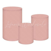 Solid Pink Party Fun Themed Cover Cylinders Kit