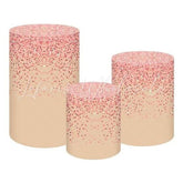 Pink Glitter Sparkle Shine Themed Cover Cylinders Kit