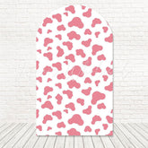 Pink Little Farm Barn Fun Arch Backdrop For Toddler Birthday