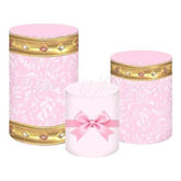 Pink Loop Fun Themed Cover Cylinders Kit