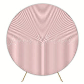 Pink Round Backdrop For Birthday Party Celebration Theme Fun