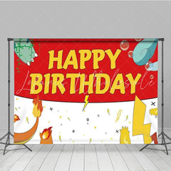 Pokemon Anime Magical Pet Kawaii Cartoon Game Birthday Backdrop