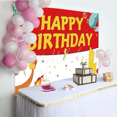 Pokemon Anime Magical Pet Kawaii Cartoon Game Birthday Backdrop