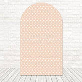 Polka Dots Playful Color Arch Backdrop For Kids Celebration Fun