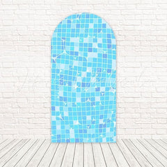 Pool Party Summer Arch Backdrop for Fun and Relaxing Outdoor Events
