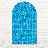 Pool Party Sunshine Scene Arch Backdrop For Water Theme Joy