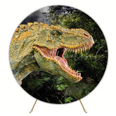 Prehistoric Dinosaur Round Backdrop For Kids Adventure Party Fun
