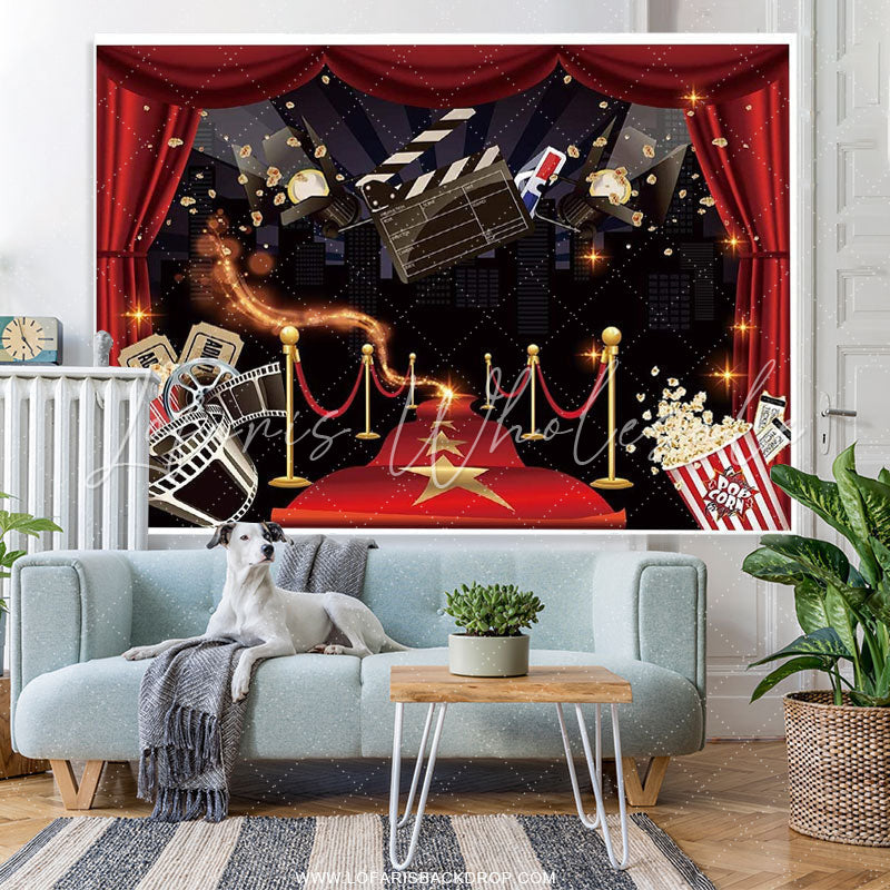 Lofaris Premiere Marquee Red Carpet Celebrity Party Backdrop