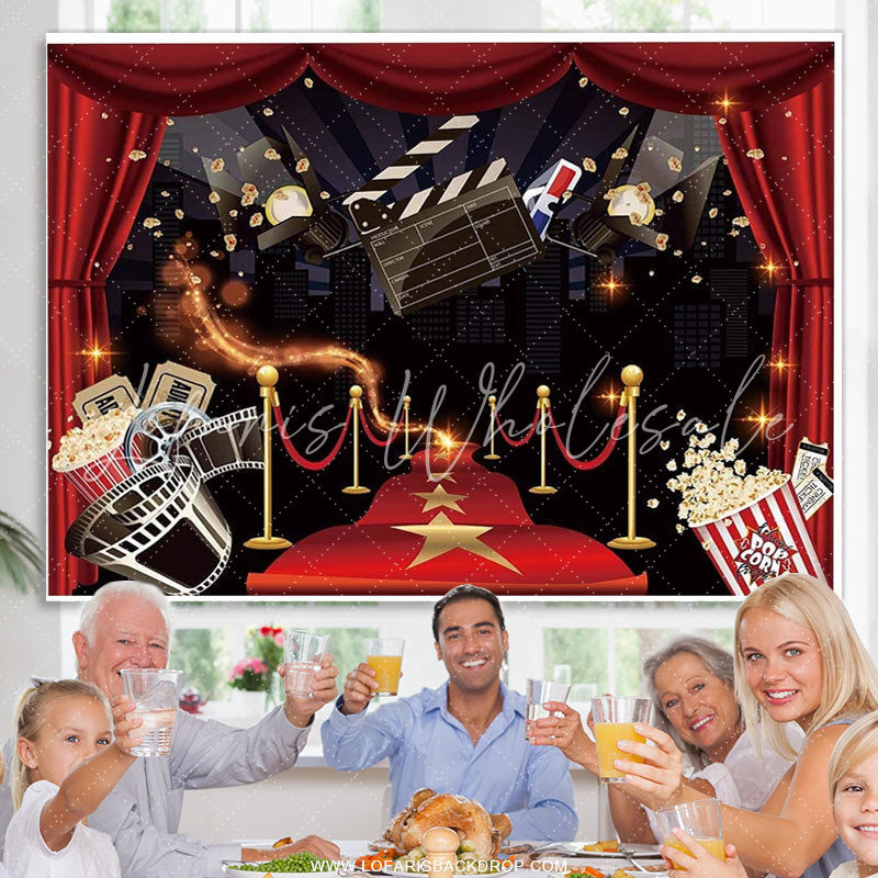 Lofaris Premiere Marquee Red Carpet Celebrity Party Backdrop