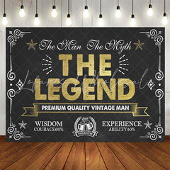 Lofaris Premium Quality Vintage Man Europe Classic Backdrop