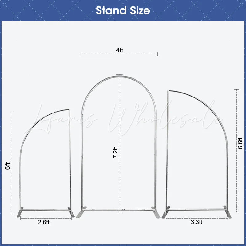 Lofaris Light Blue Cerulean Theme Birthday Arch Backdrop Set