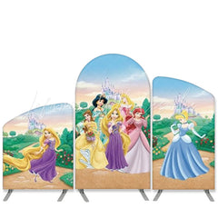 Lofaris Princess And Castle Theme Birthday Party Arch Backdrop Kit