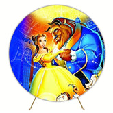 Princess Bella Royal Round Backdrop For Elegant Fairytale Decor