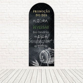Promotional Blackboard Pub Chalk Style Arch Backdrop For Signage Vibe