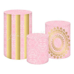 Queen Princess Pink Royal Themed Cover Cylinders Kit