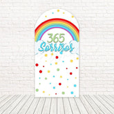 Rainbow 365 Smiles Colorful Arch Backdrop For Cheerful Events