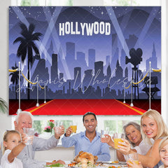 Lofaris Red Carpet Hollywood Theme Backdrop For Party Decro