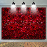 Lofaris Red Roses Theme Birthday Party Backdrop For Women
