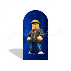 Roblox arch Birthday Party Arch Backdrop Wall Cloth Cover