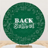 Lofaris Round Blackboard Stationery Back To School Backdrop