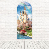 Royal Palace Majestic Celebration Theme Arch Backdrop For Elegant Gala