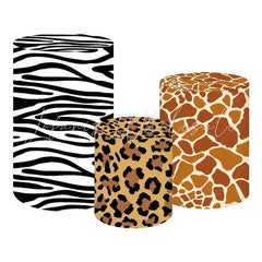 Safari Animals Adventure Themed Cover Cylinders Kit