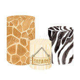 Safari Jungle Adventure Themed Cover Cylinders Kit