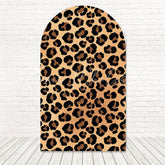 Safari Leopard Bold Print Arch Backdrop For Jungle Animal Bash