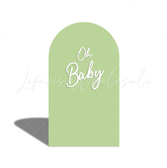 Oh Baby Safari Wild Jungle Animal Birthday Baby Shower Party Arch Backdrop Wall Cloth Cover