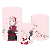 Sakura Cherry Blossom Garden Themed Cover Cylinders Kit