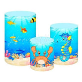 Seabed Ocean Adventure Themed Cover Cylinders Kit